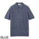 Gran Sasso グランサッソ ニットリネンポロシャツ/KNITTED LINEN POLO【大きいサイズあり】 メンズ