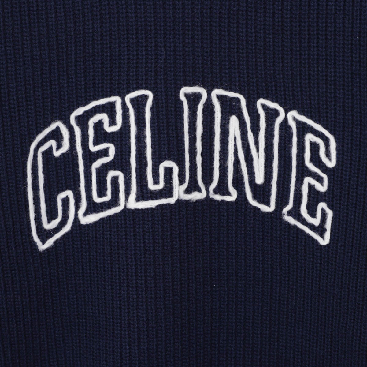CELINE セリーヌ クルーネックニット/PULL COL ROND BRODE CELINE