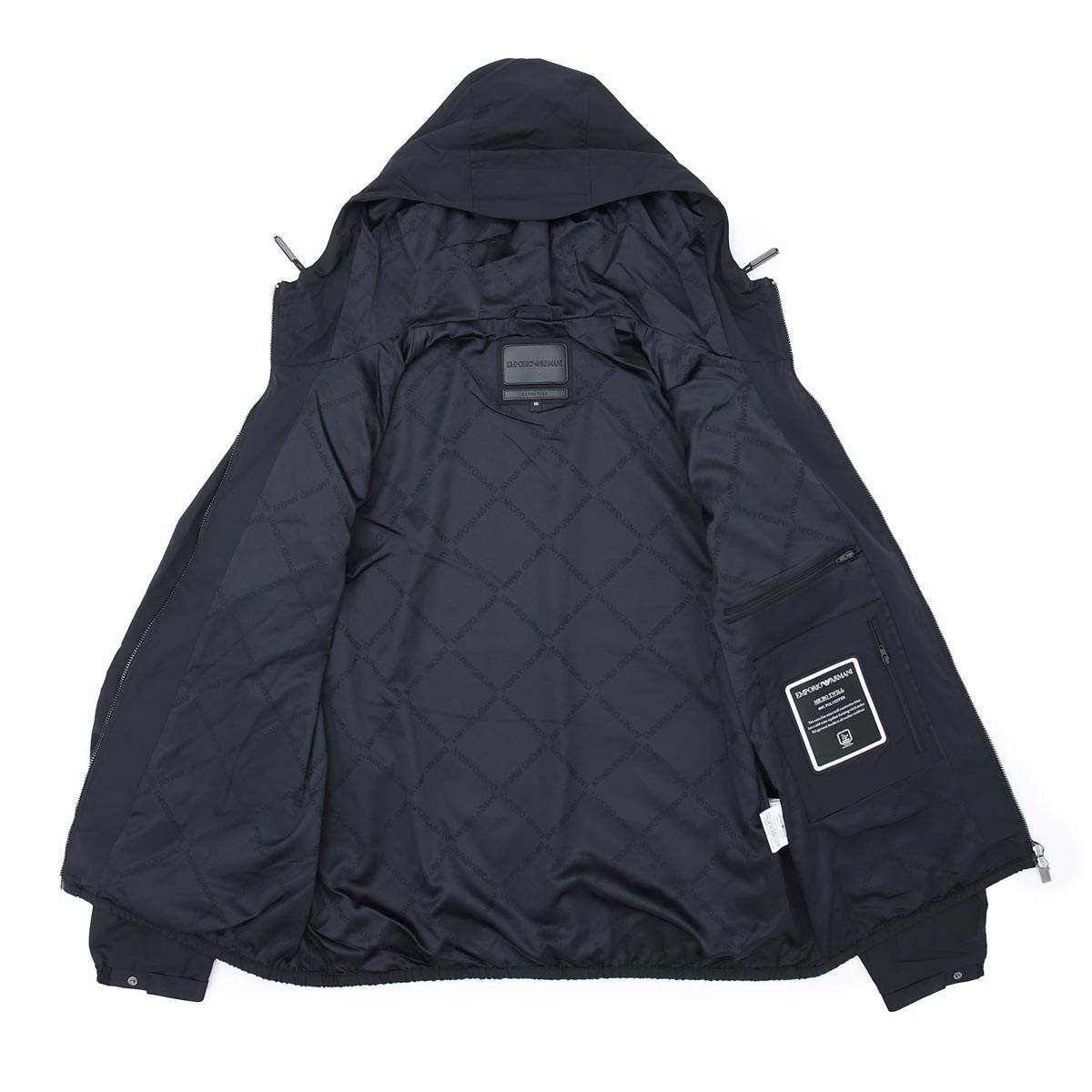 EMPORIO ARMANI エンポリオアルマーニ フーデッド ブルゾン メンズ 