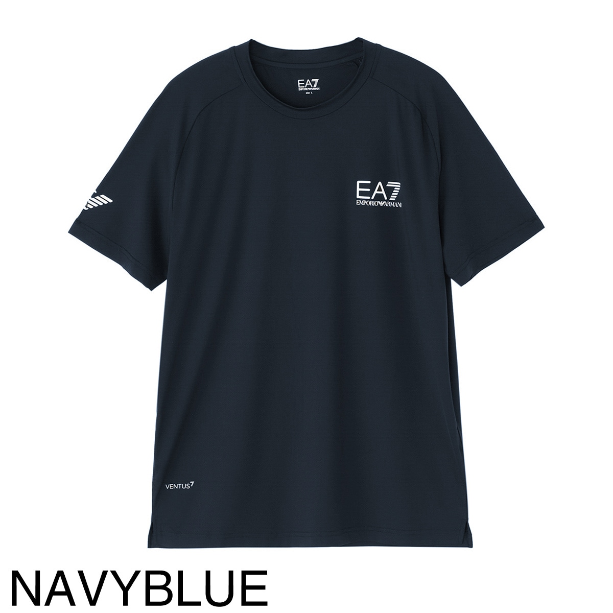 『ネコポス対応(1点まで)』EA7 EMPORIO ARMANI エンポリオアルマーニ クルーネックTシャツ メンズ