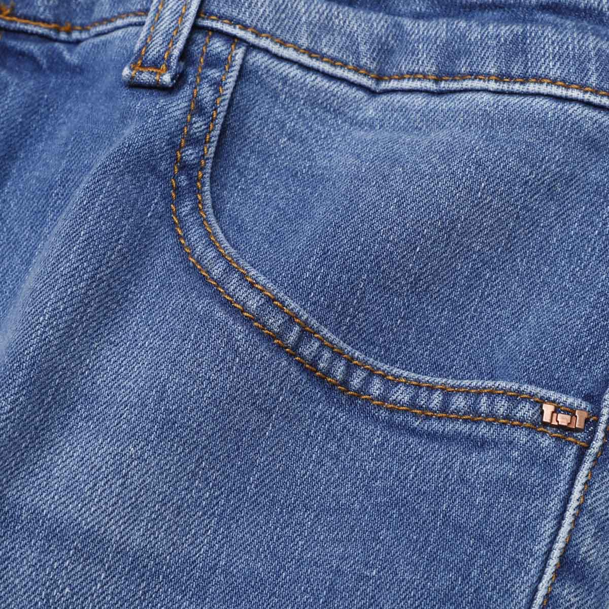 【アウトレット】entre amis アントレアミ ボタンフライジーンズ/5 TK DENIM CORTO【大きいサイズあり】 メンズ