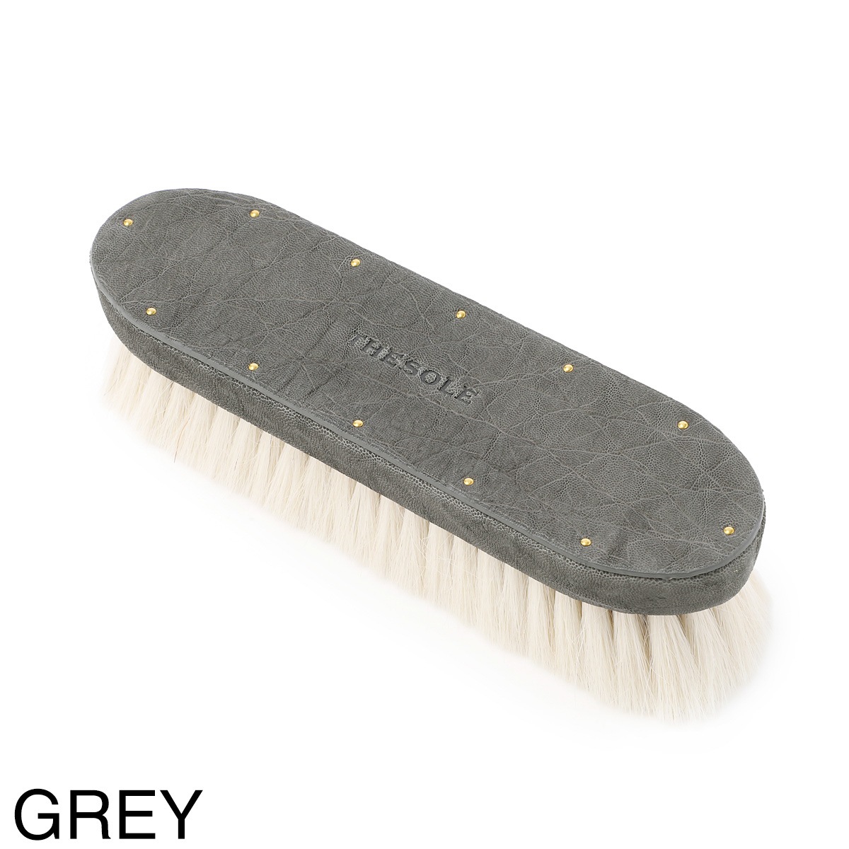 THE SOLE ザソール 洋服ブラシ/ケアブラシ/山羊毛 象革洋服ブラシ