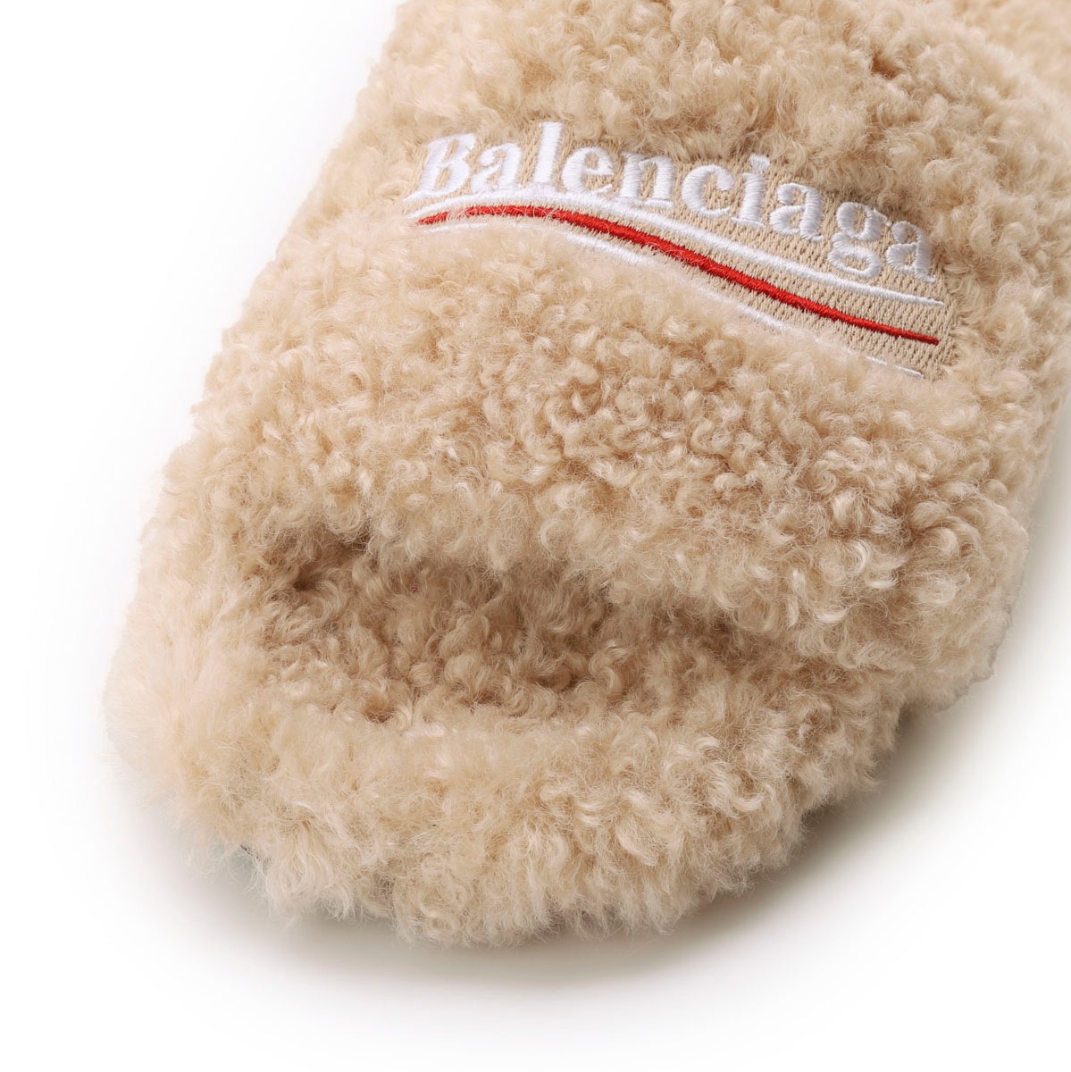 【アウトレット】BALENCIAGA バレンシアガ サンダル/FURRY SLIDE レディース