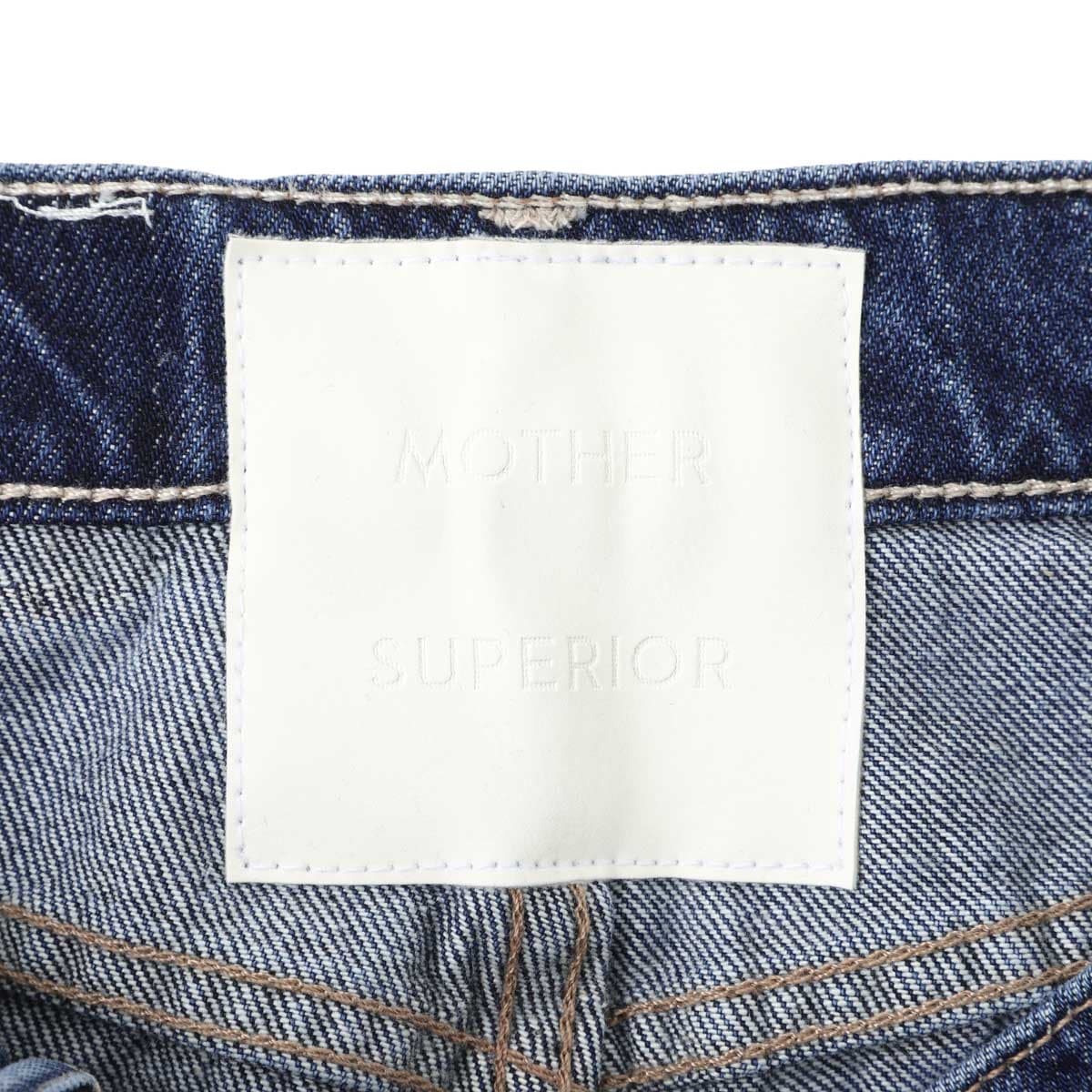 MOTHER マザー ジップフライジーンズ/THE HALF PIPE ANKLE ワイドカーブ デニムパンツ アンクル丈 レディース