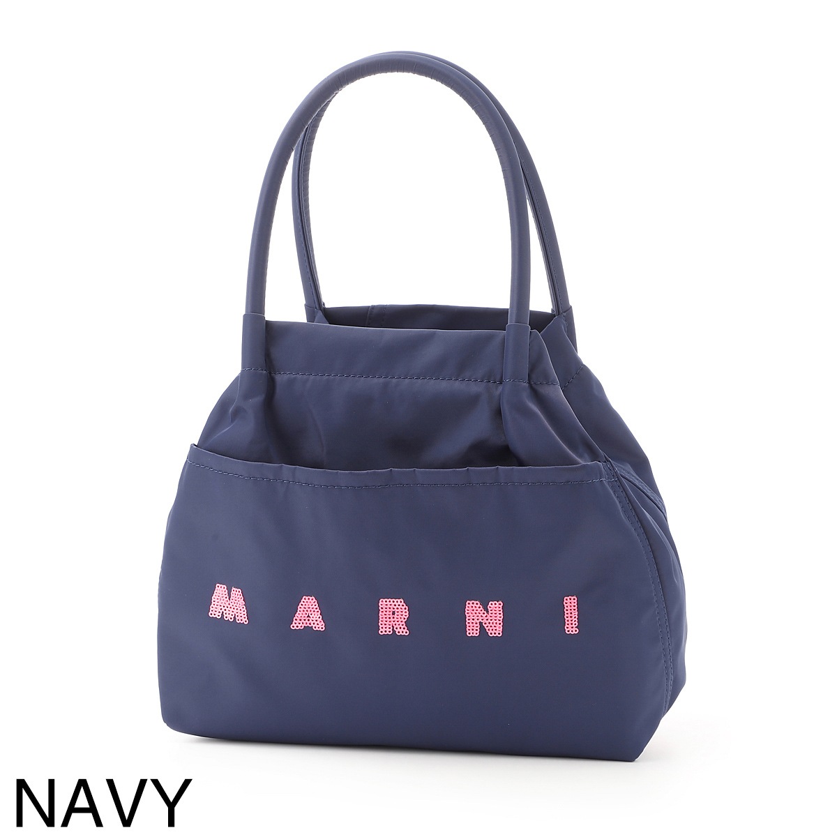 MARNI マルニ トートバッグ/KIDS キッズ ガールズ/ナイロン トートバッグ スパンコール ロゴ レディース