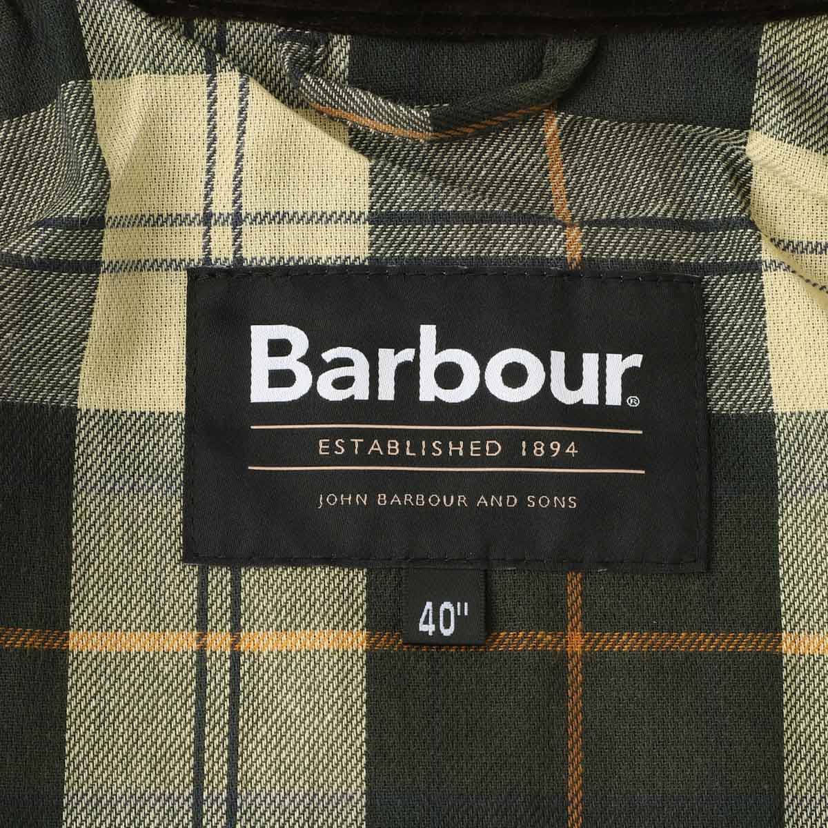 Barbour バブアー ワックスコーティング ジャケット/コーチジャケット/TRANSPORT OVERSIZED WAXED JACKET メンズ