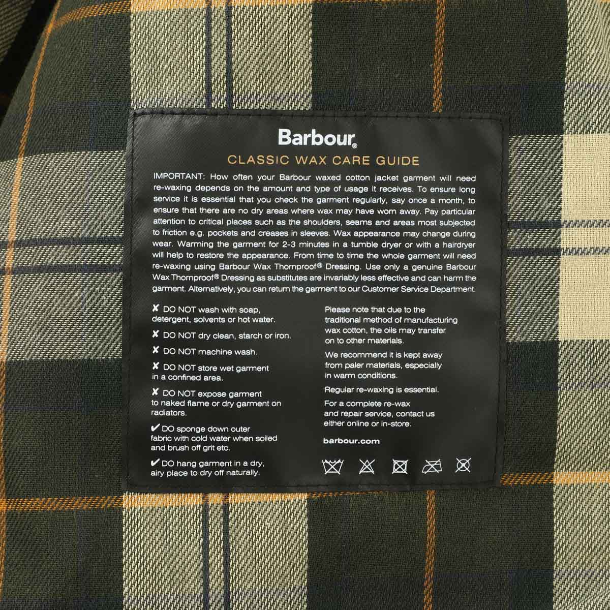 Barbour バブアー ワックスコーティング ジャケット/コーチジャケット/TRANSPORT OVERSIZED WAXED JACKET メンズ