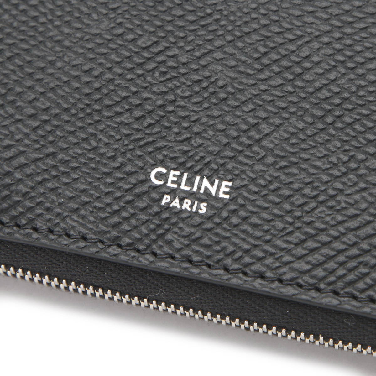 CELINE セリーヌ 2つ折り財布 小銭入れ付き/ZIPPED BI-FOLD