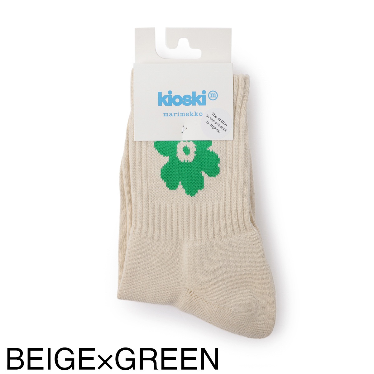 【アウトレット】『ネコポス対応(3点まで)』marimekko マリメッコ ソックス/靴下/Puikea Unikko【返品交換不可】 レディース