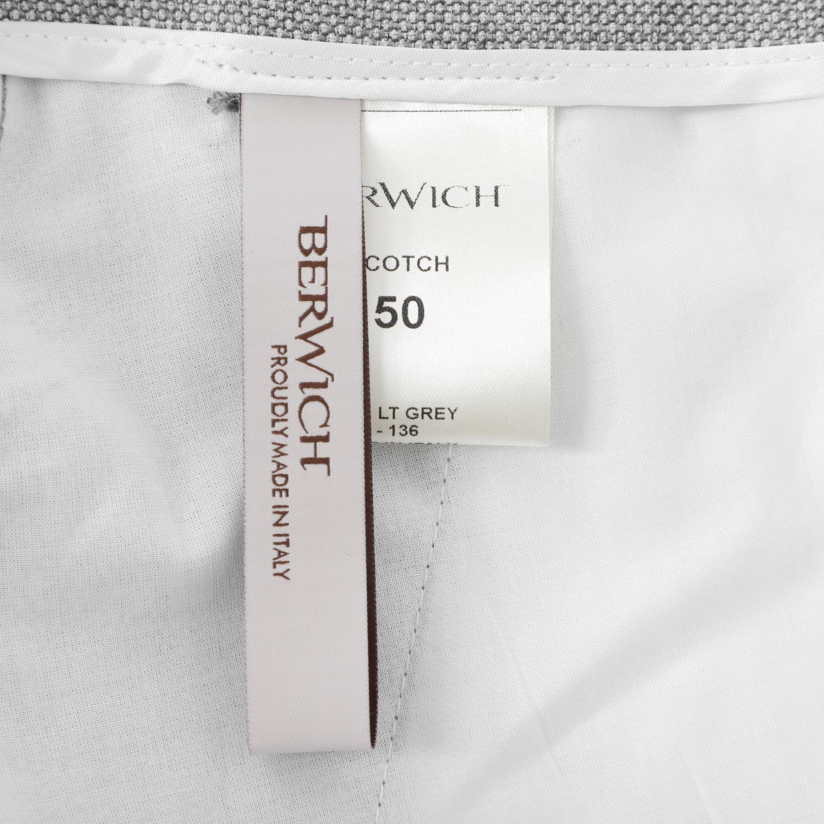 【アウトレット】【ラスト1点】BERWICH ベルウィッチ ツープリーツ スラックス/OCCHIO DI PERNICE メンズ