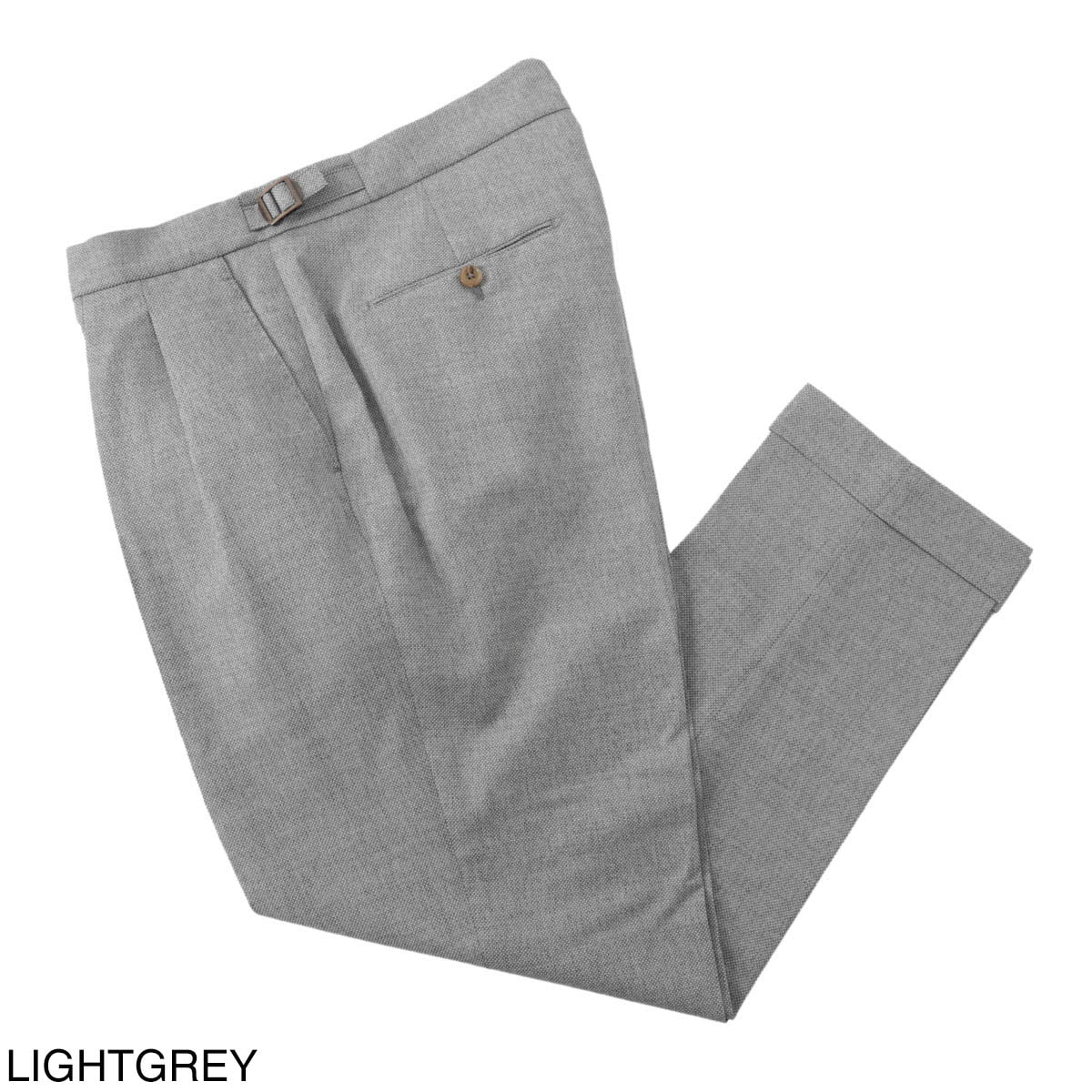 【アウトレット】【ラスト1点】BERWICH ベルウィッチ ツープリーツ スラックス/OCCHIO DI PERNICE メンズ