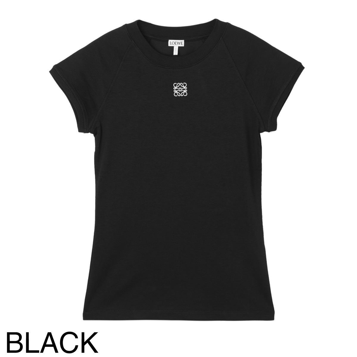 ロエベ　tシャツ ボクシーフィット Tシャツ（コットン） ブラック - LOEWE