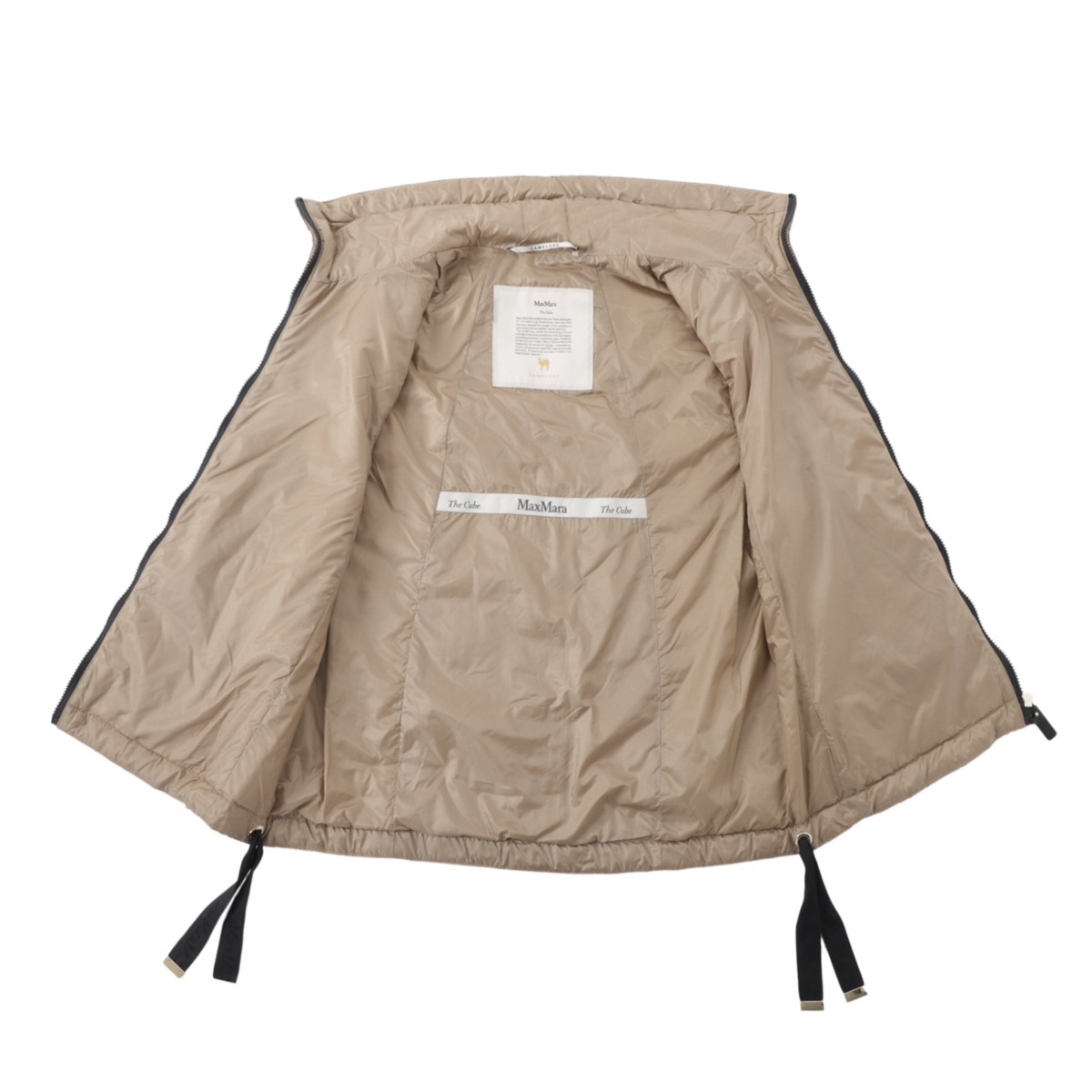 【アウトレット】MAX MARA THE CUBE マックスマーラ ザ・キューブ 中綿入り ベスト/ジレ/GREENVE【大きいサイズあり】 レディース