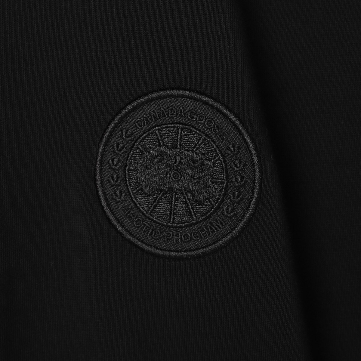 CANADA GOOSE カナダグース クルーネックTシャツ/GLADSTONE T-SHIRT EMBROIDERED DISC メンズ