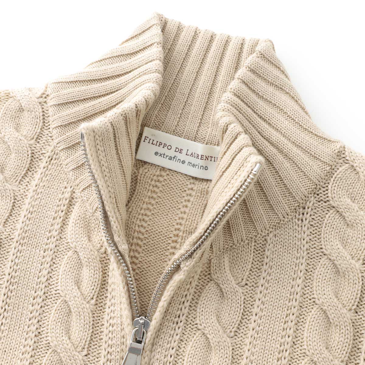 FILIPPO DE LAURENTIIS フィリッポ デ ローレンティス ジップアップ