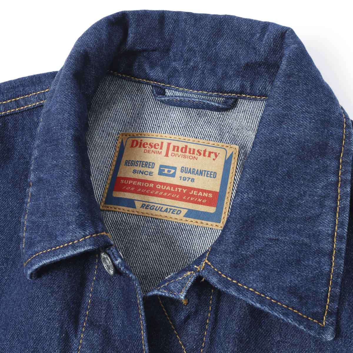 DIESEL D-MILO デニムジャケット Lサイズ DIESEL ディーゼル デニムジャケット/D-MILO TRUCKER JACKET