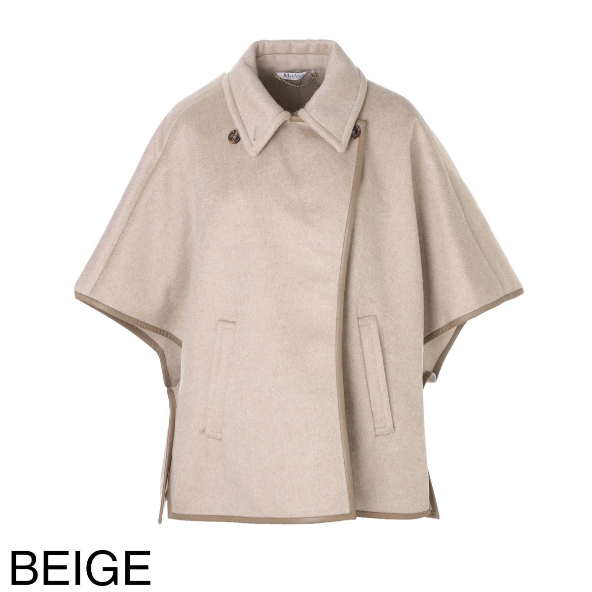 Max Mara マックスマーラ ケープ/ポンチョ/CORSARO ピュア カシミヤ ケープ レディース