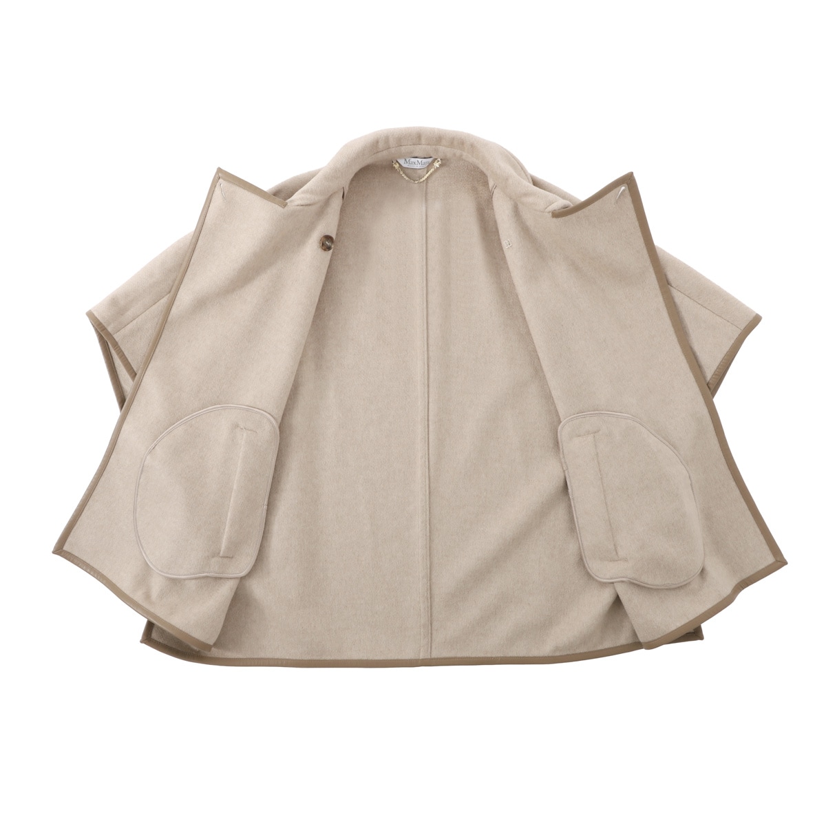 Max Mara マックスマーラ ケープ/ポンチョ/CORSARO ピュア カシミヤ ケープ レディース