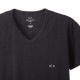 ARMANI EXCHANGE アルマーニエクスチェンジ Vネック アンダーTシャツ 2枚セット【返品交換不可】 メンズ