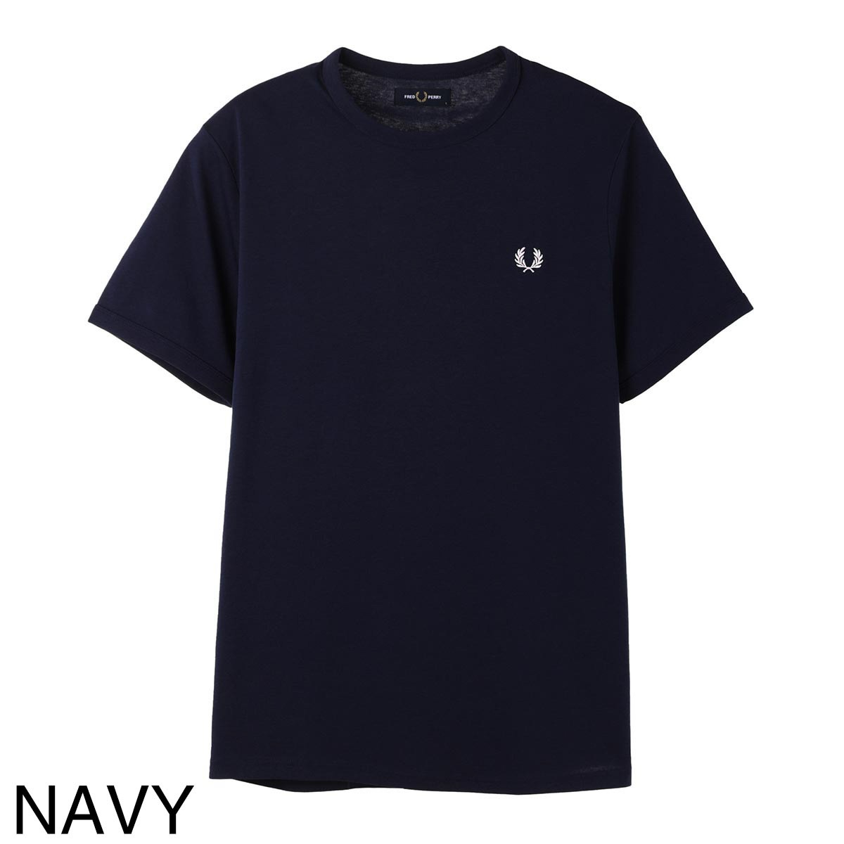【ネコポス対応(1点まで)】FRED PERRY フレッドペリー クルーネック Tシャツ/M3519 メンズ