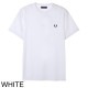【ネコポス対応(1点まで)】FRED PERRY フレッドペリー クルーネック Tシャツ/M3519 メンズ