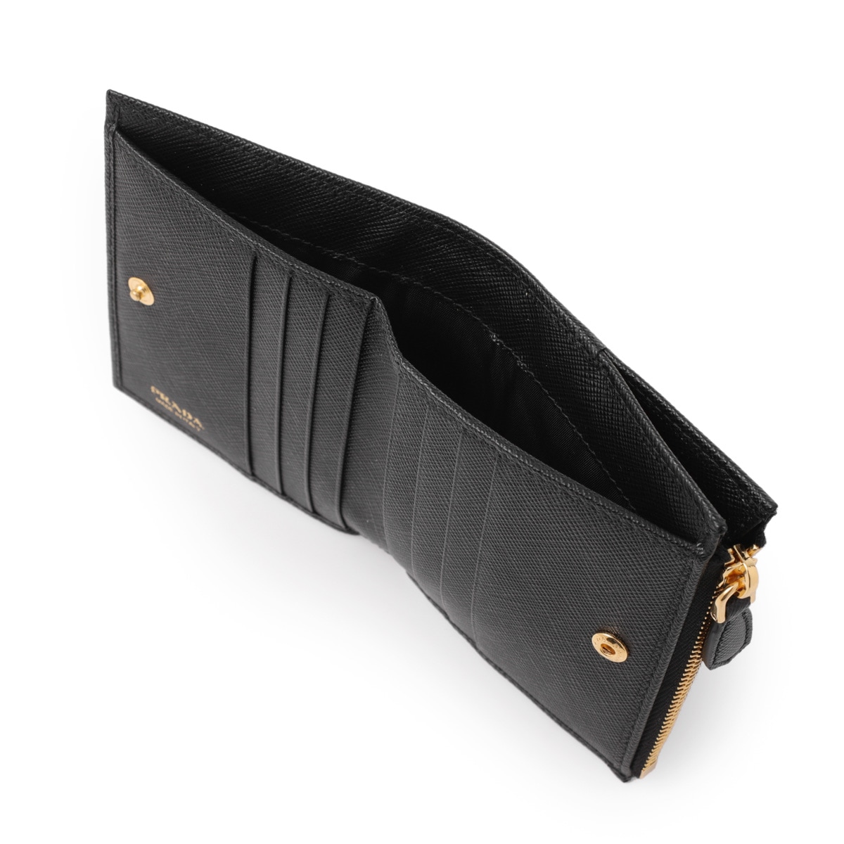 PRADA プラダ 2つ折り財布 小銭入れ付き/SAFFIANO TRIANGOLO