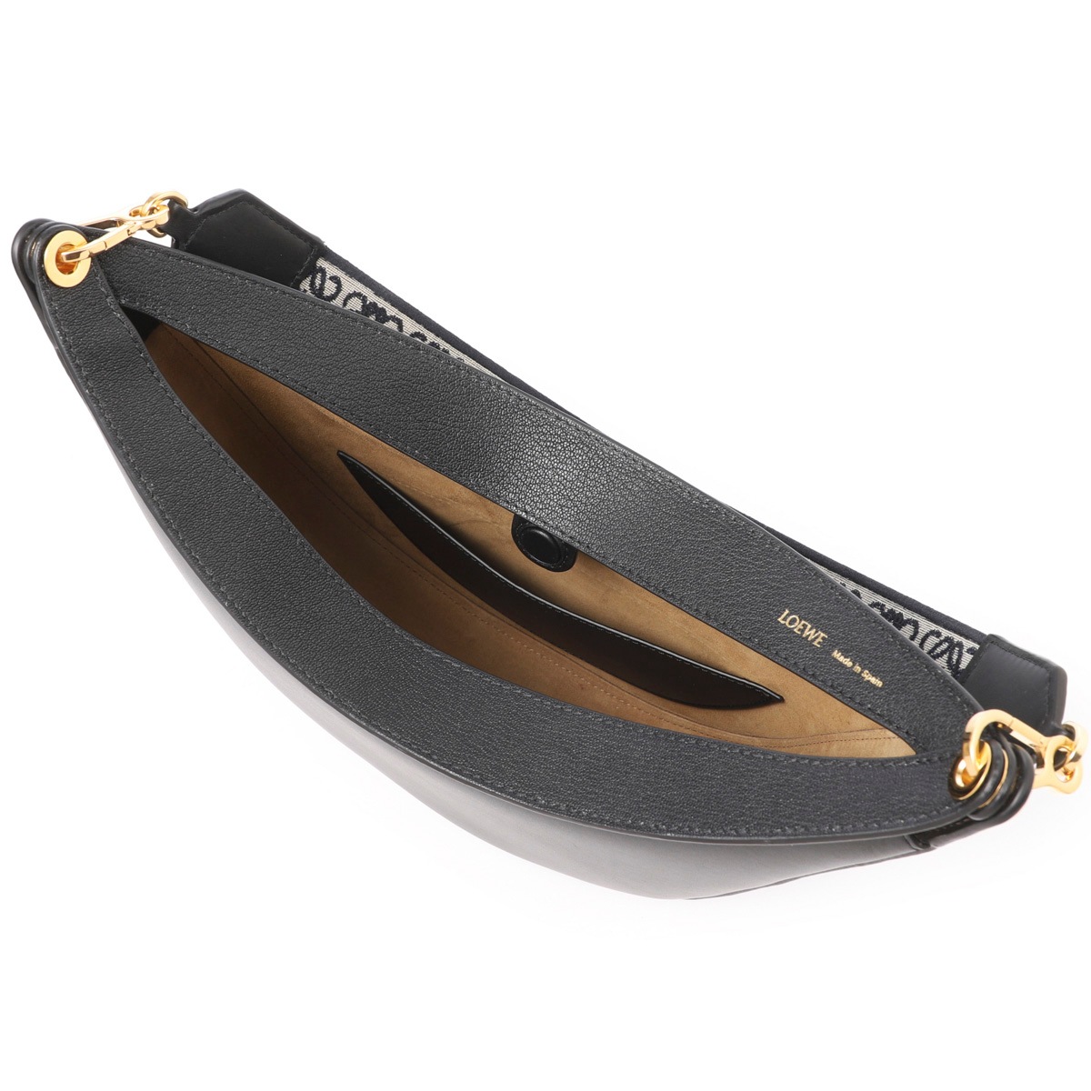 ロエベ LOEWE ショルダーバッグ・ホーボーバッグ ルナ スモール A923PL9X07 アッシュグレー サテンカーフスキン ゴールド金具 【中古】 楽天市場】ロエベ LOEWE ショルダーバッグ・ホーボーバッグ ルナ