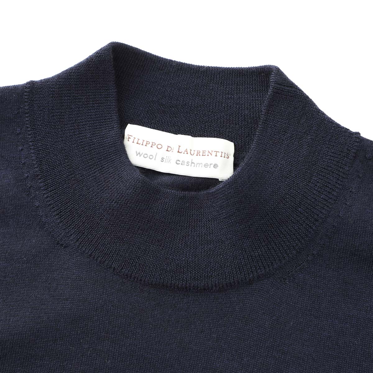FILIPPO DE LAURENTIIS フィリッポ デ ローレンティス モックネック ニット【大きいサイズあり】 メンズ