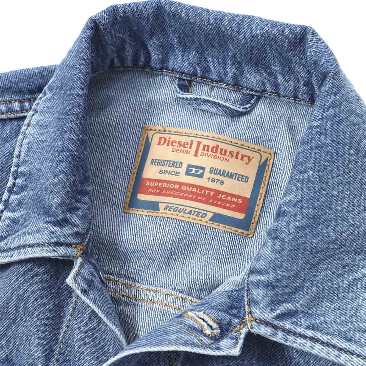DIESEL D-MILO デニムジャケット Lサイズ アウトレット】【ラスト1点】DIESEL ディーゼル デニム