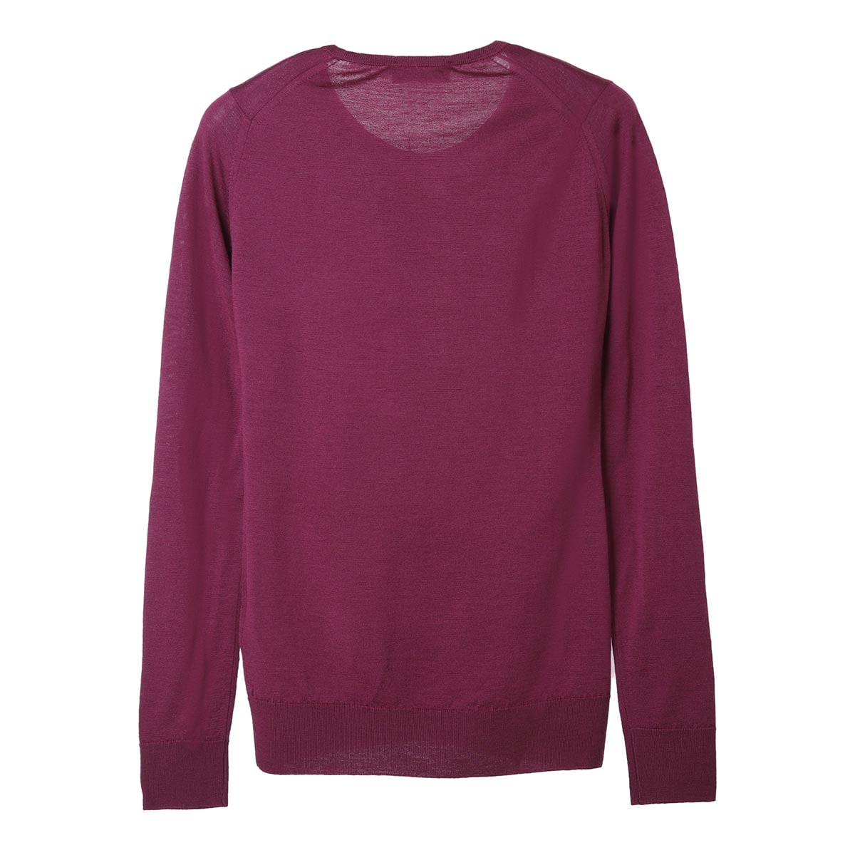 JOHN SMEDLEY ピンク　エクストラファインメリノウール セーター JOHN SMEDLEY ジョンスメドレー クルーネックセーター/GERANIUM