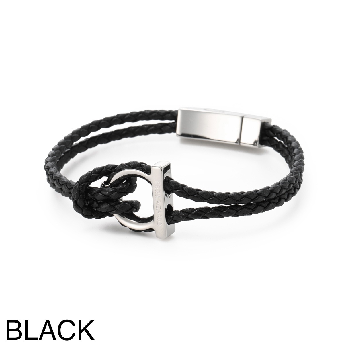 定価から¥20,000引き　FERRAGAMO ガンチーニ編み込みブレスレット FERRAGAMO フェラガモ ブレスレット/GANCINI BRACELET メンズ | メンズ