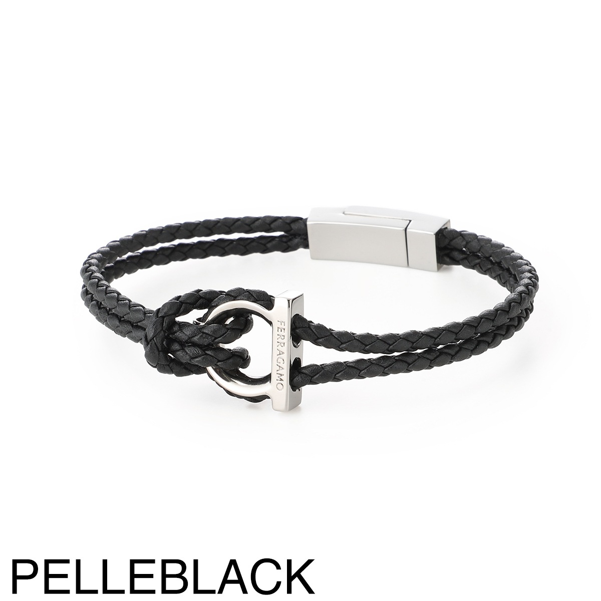 FERRAGAMO フェラガモ ブレスレット/GANCINI BRACELET メンズ