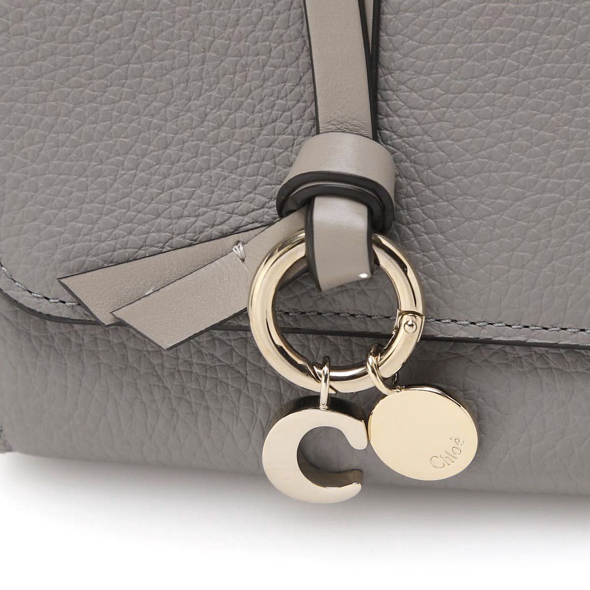 【訳あり】【アウトレット】 Chloe クロエ 3つ折り財布 小銭入れ付き/ALPHABET【返品交換不可】 レディース