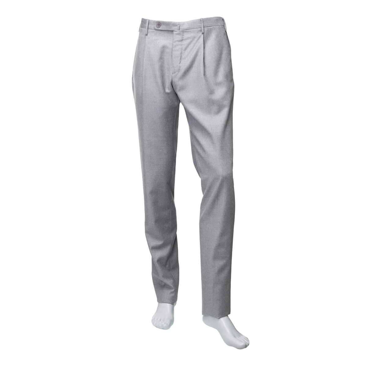 インコテックス　ワンプリーツグレー48 アウトレット】【ラスト1点】INCOTEX インコテックス ワンプリーツ