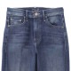 MOTHER マザー ジップフライジーンズ/フレアジーンズ/THE INSIDER CROP STEP FRAY ストレッチ フレア デニムパンツ クロップド丈 切りっぱなし レディース