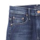 MOTHER マザー ジップフライジーンズ/フレアジーンズ/THE INSIDER CROP STEP FRAY ストレッチ フレア デニムパンツ クロップド丈 切りっぱなし レディース