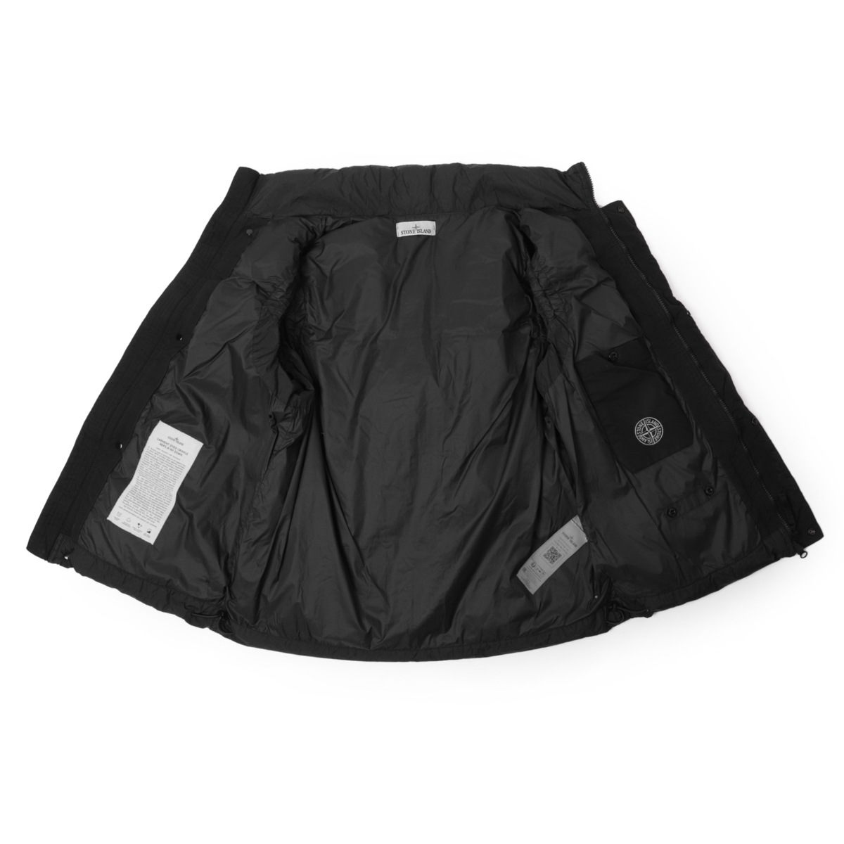 「r 」Stone  黒 ダウンベスト アウトレット】【ラスト1点】STONE ISLAND ストーンアイランド ダウン