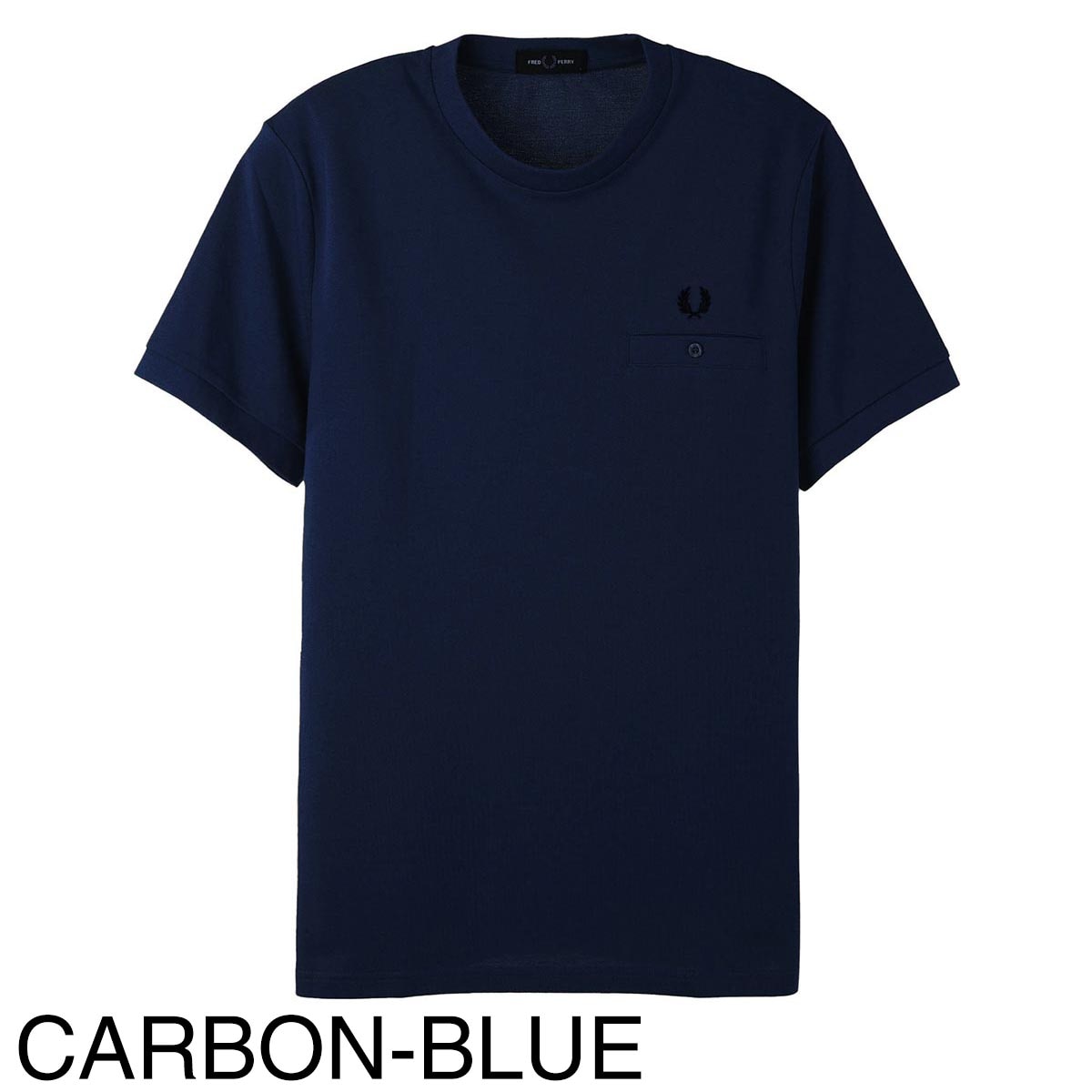 【アウトレット】FRED PERRY フレッドペリー クルーネック Tシャツ/POCKET DETAIL PIQUE T-SHIRT メンズ