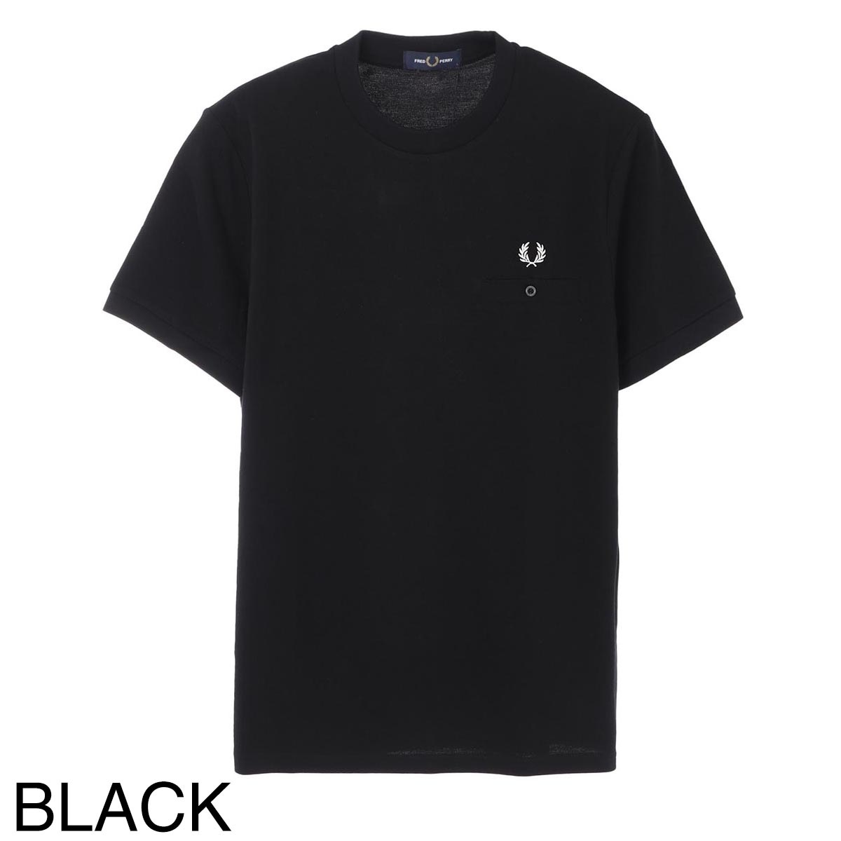 【アウトレット】FRED PERRY フレッドペリー クルーネック Tシャツ/POCKET DETAIL PIQUE T-SHIRT メンズ