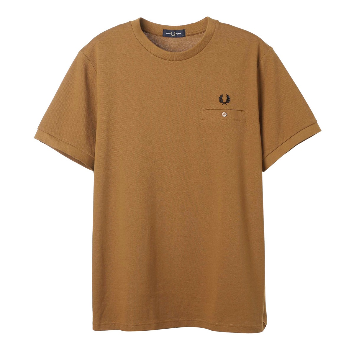 【アウトレット】FRED PERRY フレッドペリー クルーネック Tシャツ/POCKET DETAIL PIQUE T-SHIRT メンズ
