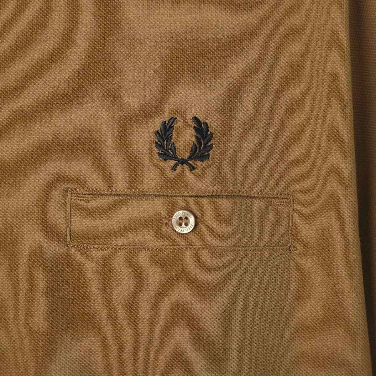 【アウトレット】FRED PERRY フレッドペリー クルーネック Tシャツ/POCKET DETAIL PIQUE T-SHIRT メンズ