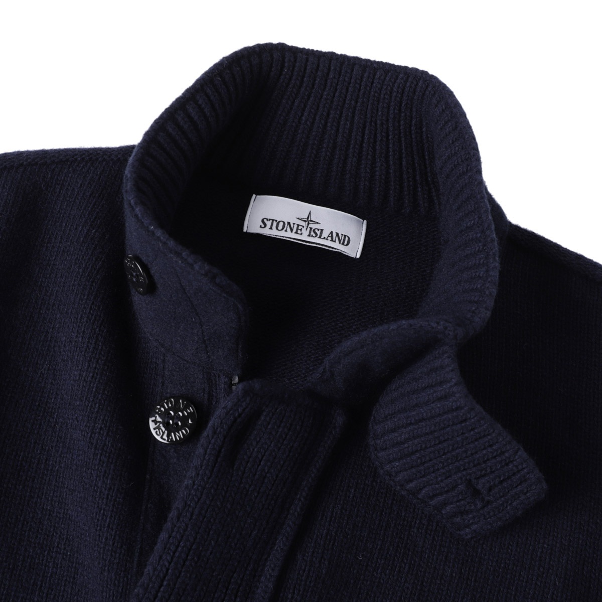 ストーンアイランド カーディガン STONE ISLAND(ストーンアイランド) V-neck cotton cardigan V