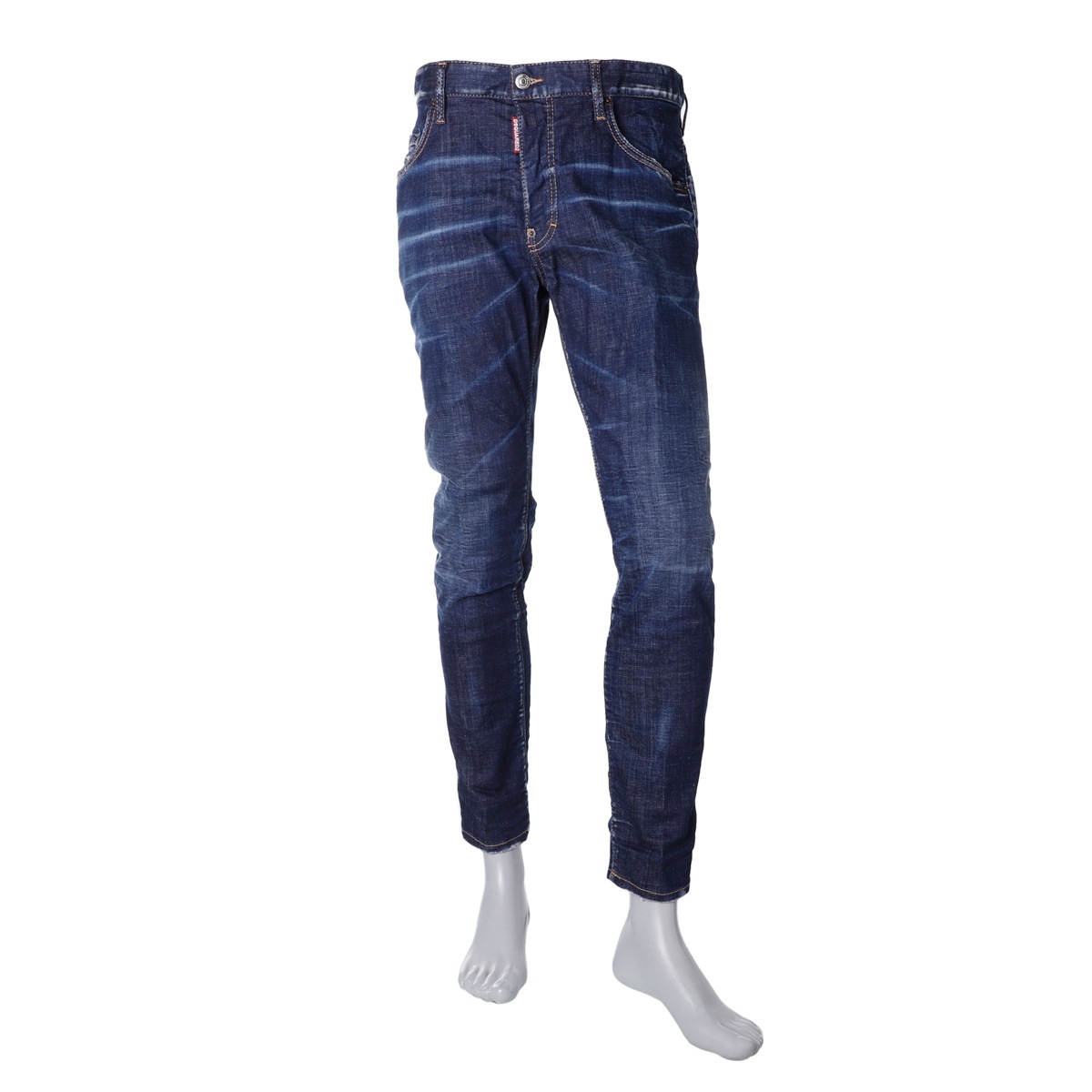 【決算SALE】【アウトレット】DSQUARED2 ディースクエアード ボタンフライジーンズ/24SEVEN SKATER JEAN メンズ