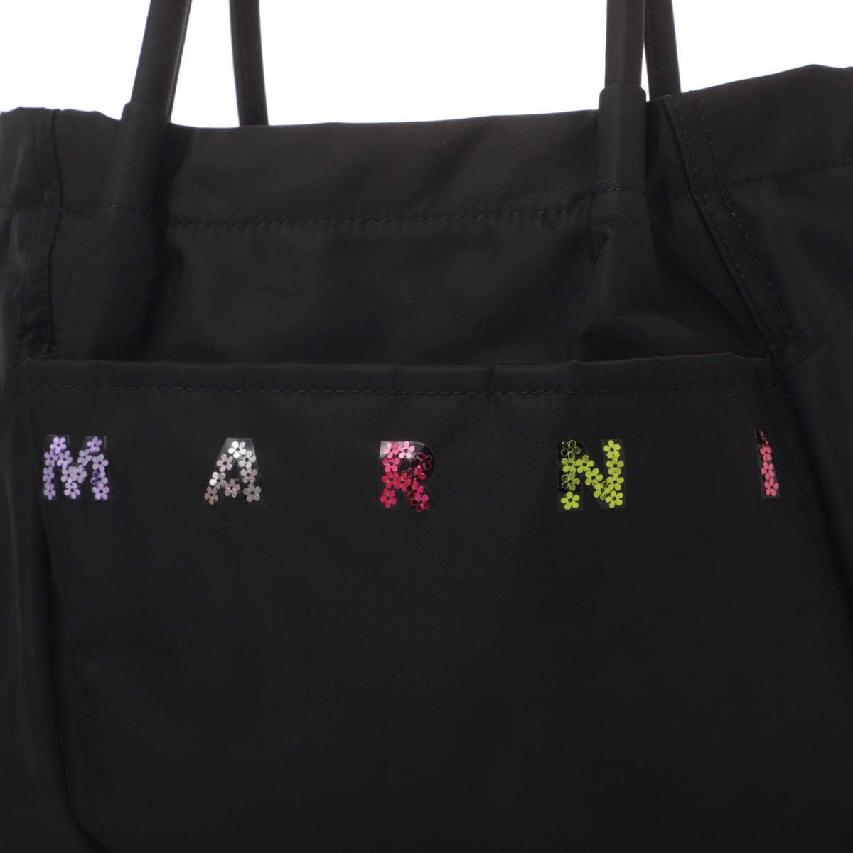 MARNI マルニ トートバッグ/ハンドバッグ KIDS キッズ ガールズ/スパンコール ロゴ レディース