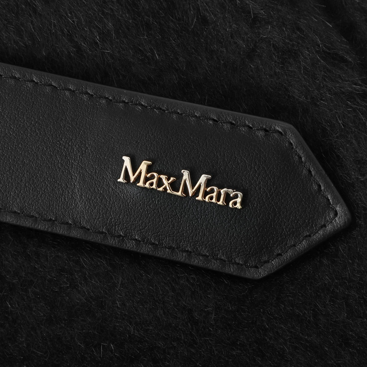 Max Mara マックスマーラ ケープ/ポンチョ/NEWABAVO1 ニューアバボ テディベア ケープ ファー ボア レディース