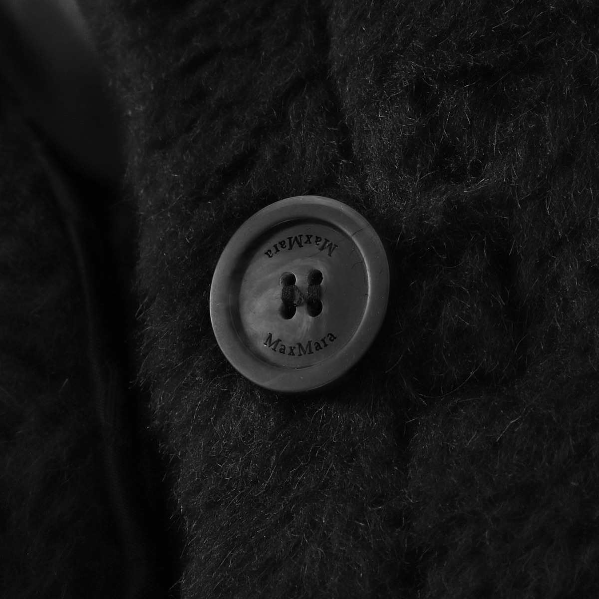 Max Mara マックスマーラ ケープ/ポンチョ/NEWABAVO1 ニューアバボ テディベア ケープ ファー ボア レディース