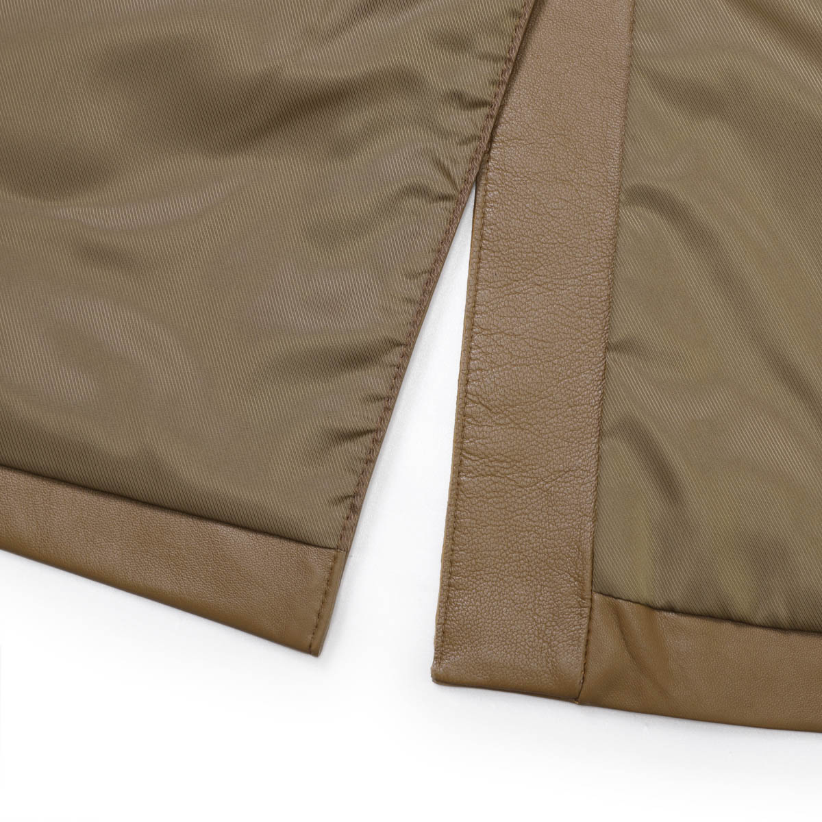 ★美品★ Weekend MaxMara ラムレザー コート ノーカラー ベルト S MAXMARA MAX MARA エス マックスマーラ ロングコート EBANO