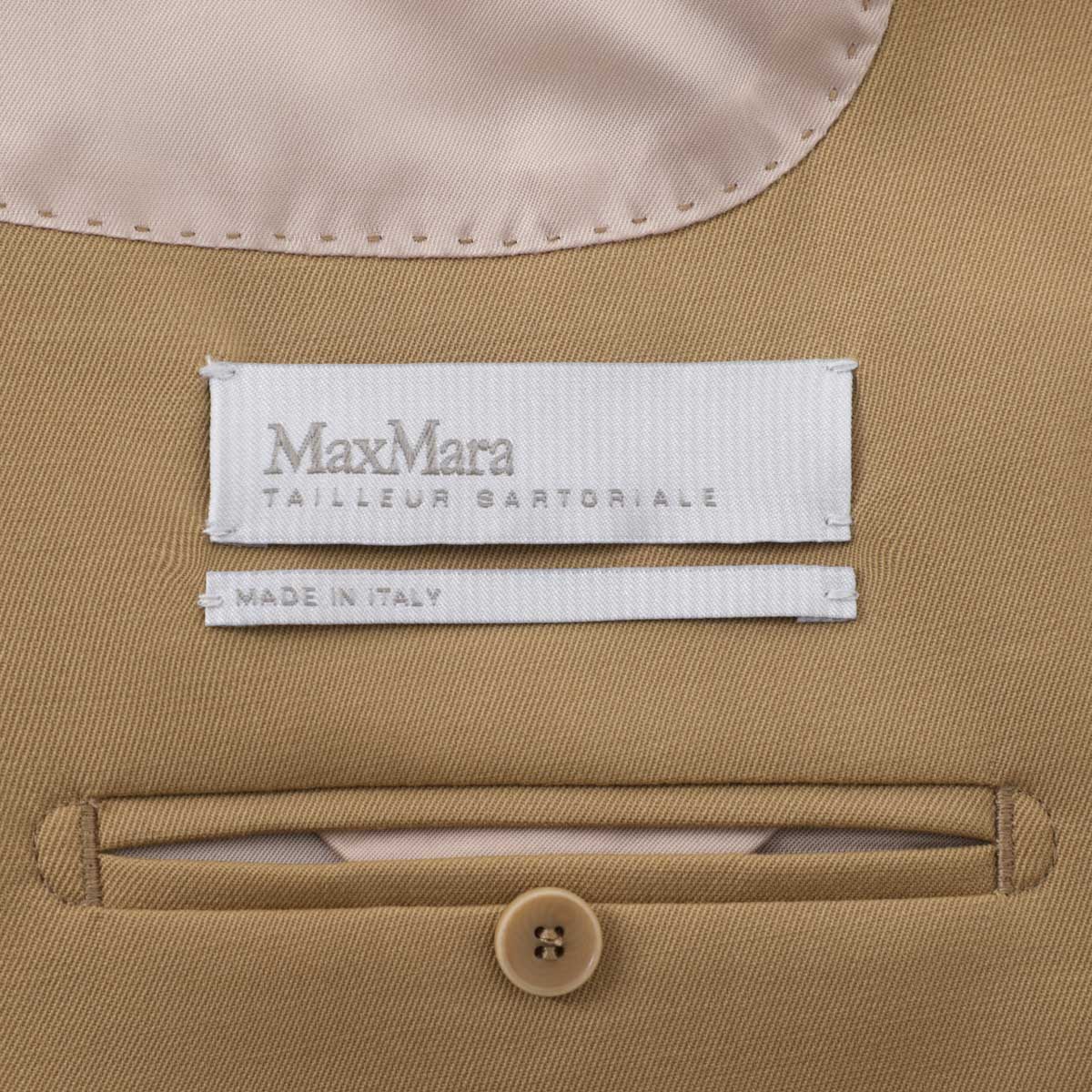 Max Mara マックスマーラ ダブルジャケット/MXMEGREGE エグレージェ ウール ギャバジン ダブルブレスト ジャケット【大きいサイズあり】 レディース