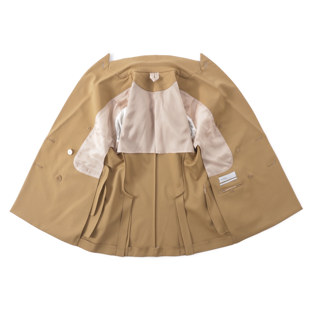 Max Mara マックスマーラ ダブルジャケット/MXMEGREGE エグレージェ ウール ギャバジン ダブルブレスト ジャケット【大きいサイズあり】 レディース