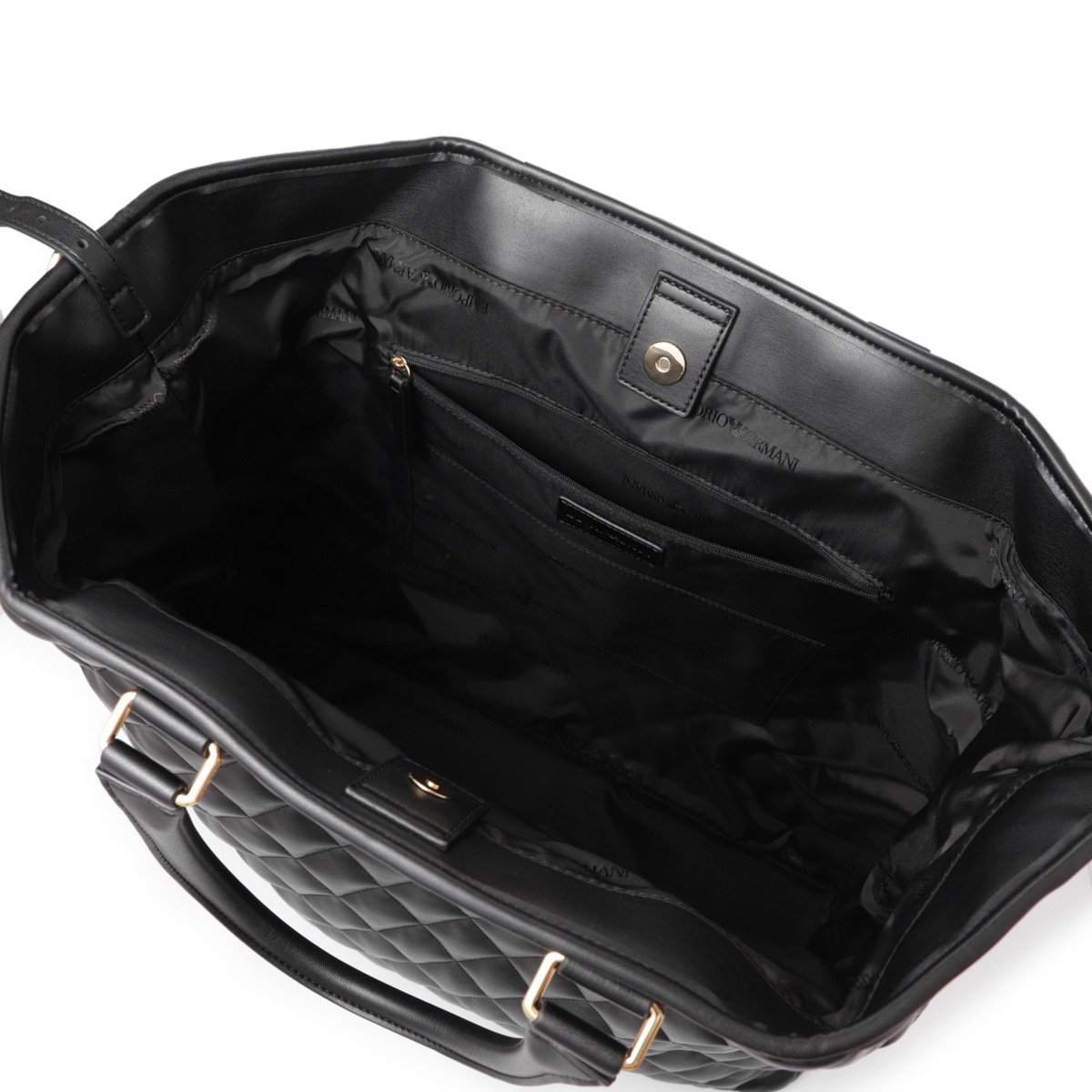 美品✨EMPORIO ARMANI 2way ハンドバッグ ショルダー ブルー ブルー（青）系 EMPORIO ARMANI(エンポリオアルマーニ) バッグ